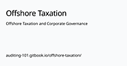 Offshore Taxation and Corporate Governance | Offshore Taxation