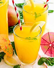 Mango Lemon Sharbat