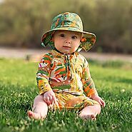 Kids Cotton Floppy Hats | Leopard