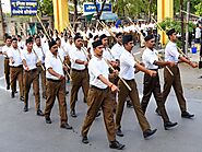 Narendra Modi government lifted the decades-old ban on government employees' involvement in RSS activities