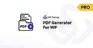 PDF Generator For WordPress Pro | WP Swings