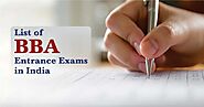 List of BBA Entrance Exams in India