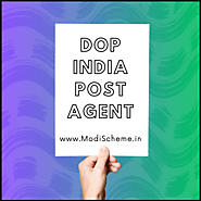 DOP India Post Agent: Apply Online, Registration, Login Id Password?