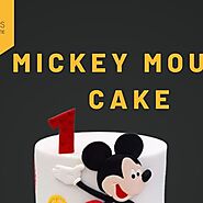 Flowers Cakes Online on Instagram: "Order Mickey Mouse Cake from FlowersCakesOnline and send all over India. Make sur...