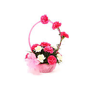 Beautiful In Pink Standard : FlowersCakesOnline | Same Day, Midnight Delivery