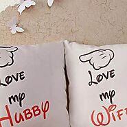 Send Personalised Cushion Online | Personalised Cushion Online Delivery