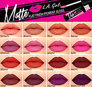 L.A Girl Matte Lip Gloss-Matte Pigment Gloss-Choose Color