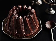 Chocolate Espresso Bunt Cake with a Dark Chocolate Glaze.