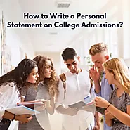 How to Write a Personal Statement on College Admissions?