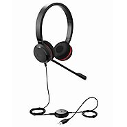 Jabra Evolve 30 Ii Ms Duo | Jabra Evolve 30 Ii Stereo Ms- Headsetsindia