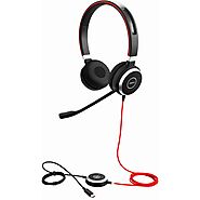 Jabra Evolve 40 Ms | Jabra Evolve 40 Stereo- Headsetsindia