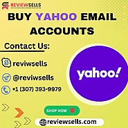 Buy Yahoo Email Accounts - 100% Best PVA Old Yahoo Account