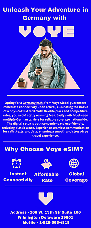 Explore Germany with Seamless Connectivity Using Voye Global’s Germany eSIM