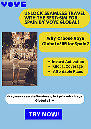 Discover Seamless eSIM for Spain with Voye Global