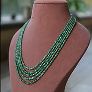 Buy Precious Stone Necklaces Online in India- Kantilalexports