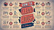 How to Clean Your House in 3 Hours 100Service