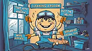 Guide on when and where to start cleaning your room