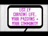 Listly - Curating Life, Your Passions & Your Community