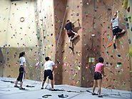 Climb an indoor rockwall