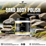 Elevate your skincare routine with our Sand Body Polish infused with 500mg of CBD!