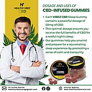 Dream in tranquility with VIBEZ CBD Sleep Gummies!