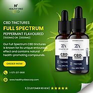 Unleash the power of nature with our Full Spectrum CBD Tinctures