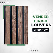 Premium Quality Veneer Finish PVC Wall Panel Online at Low Prices In India | Frikly.com