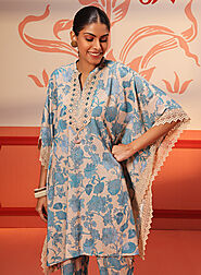 Buy Exclusive Kaftan Kurtas and Dresses for Women Online | Lakshita