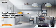 Arris WiFi Router Blinking Orange