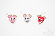 Valentine's Day Hershey's Kisses Mice || Practically Functional