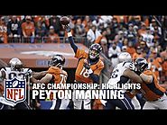 Peyton Manning Highlights (AFC Championship) | Patriots vs. Broncos | NFL
