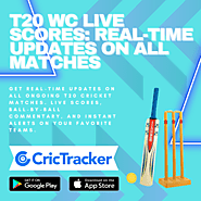 T20 WC Live Scores: Real-Time Updates on All Matches