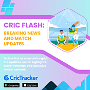 Cric Flash: Breaking News and Match Updates