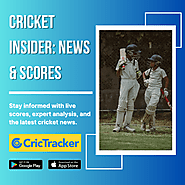 Cricket Insider: News & Scores- CricTracker