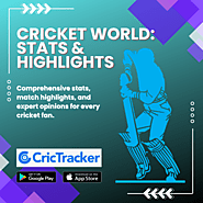 Cricket World: Stats & Highlights- CricTracker