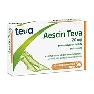 Aescin Teva 20 mg 30 tablets swelling and inflammation treatment – My Dr. XM