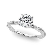 Twisted Shank Engagement Rings - My Bridal Ring