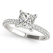 Pave Engagement Rings - My Bridal Ring