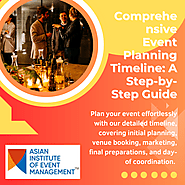 Comprehensive Event Planning Timeline: A Step-by-Step Guide- AIEM