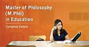 Master of Philosophy (M.Phil) in Education: Comprehensive Overview