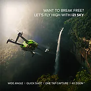 Explore the Skies with IZI Sky 4K Drone Camera: Ultimate Aerial Photography and Videography