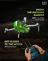 IZI Sky Pro 4k Drone Camera: Elevate Your Aerial Adventures with Crystalline Imagery