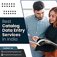 Best Catalog Data Entry Services in India