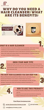 Why do you Need a Hair Cleanser? What are its Benefits?