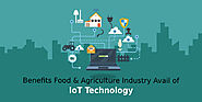 What Benefits Food & Agriculture Industry Avail of IoT Technology?