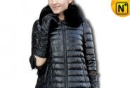 Lace Skirt Genuine Sheepskin Leather Down Coat