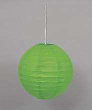 Lime Green Paper Lantern