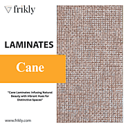 Home Interior Use Cane Laminate Sheets Online at Low Prices In India | Frikly