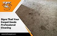 Top 4 Signs That Your Carpet Needs Professional Cleaning