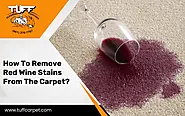 4-Step Method To Remove Red Wine Stains From The Carpet